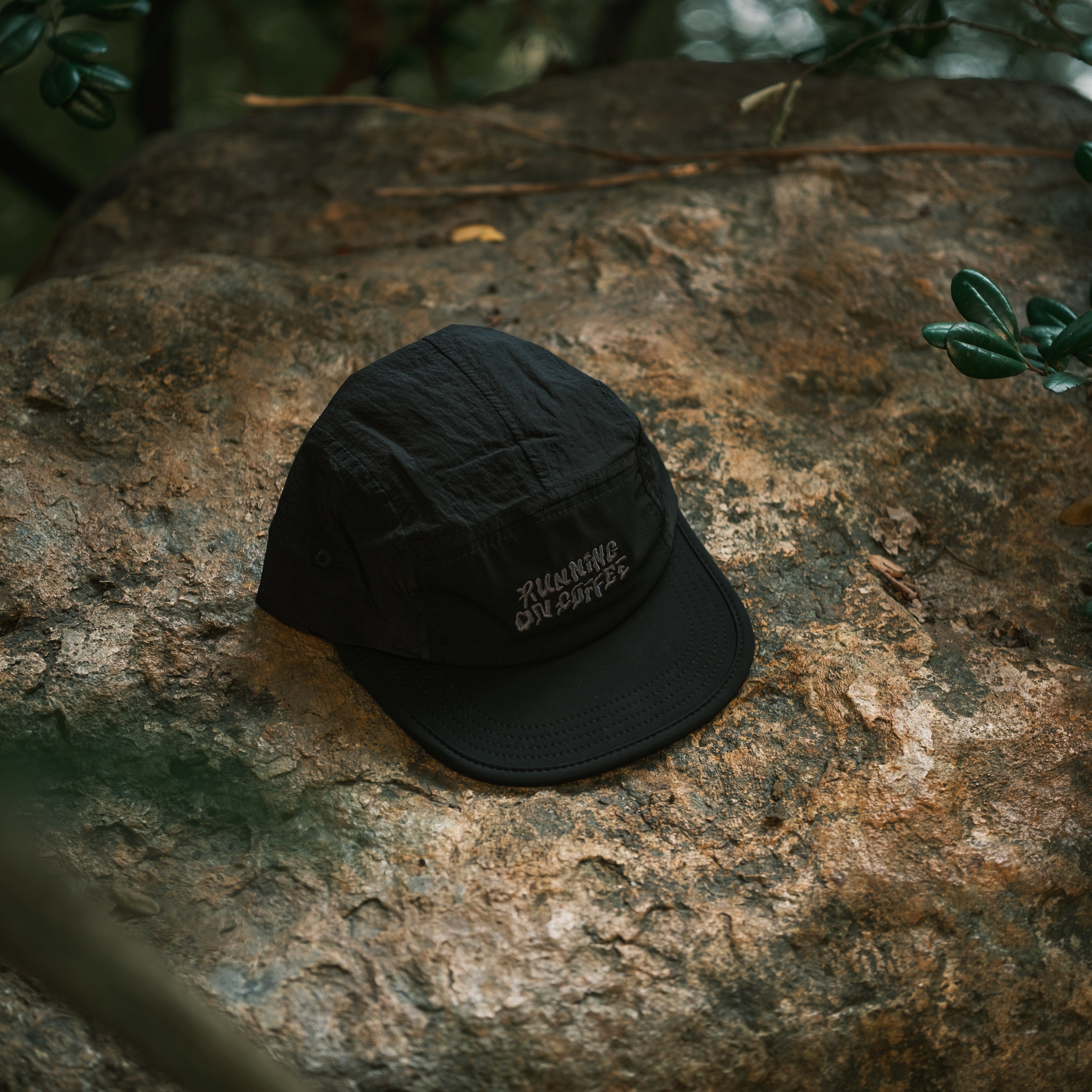 Running on Coffee 5-Panel Daily Cap